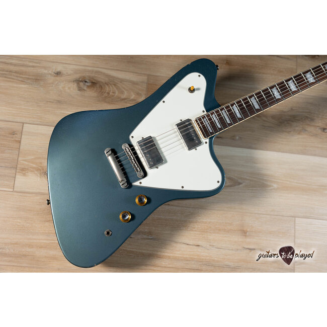 Fano PX6 Alt de Facto Mahogany Set Neck Guitar w/ Lollar Imperials – Pelham Blue