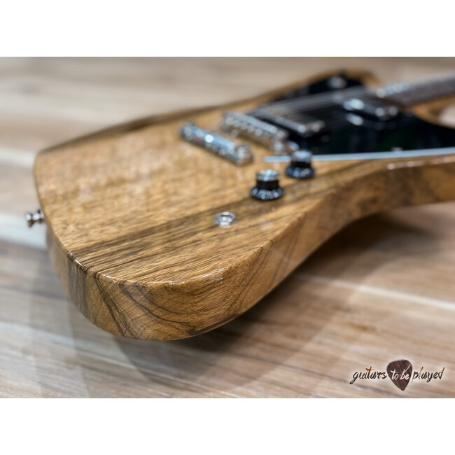 Fano PX6 Alt de Facto Black Limba Set Neck Mini Humbucker Guitar w/ Case