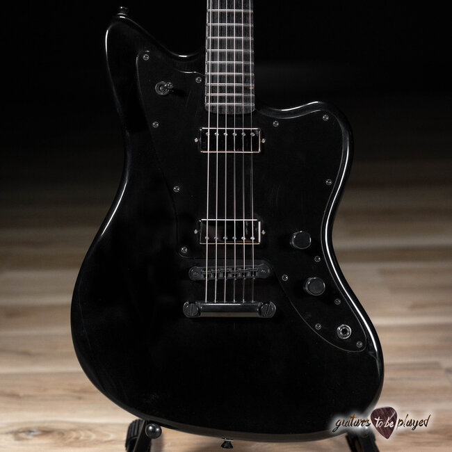 Fano JM6 Alt de Facto Lollar Mini Humbuckers w/ Ebony Fretboard – Bull Black