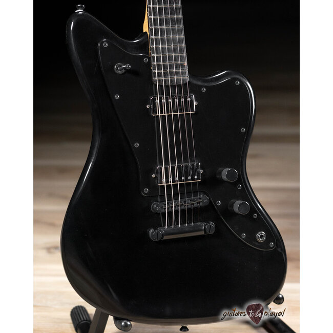 Fano JM6 Alt de Facto Lollar Mini Humbuckers w/ Ebony Fretboard – Bull Black