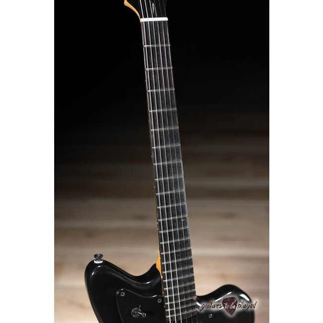 Fano JM6 Alt de Facto Lollar Mini Humbuckers w/ Ebony Fretboard – Bull Black