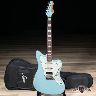 Fano Fano JM6 Alt de Facto HSS Trem Guitar w/ Lollar Blondes & Imperial – Sonic Blue