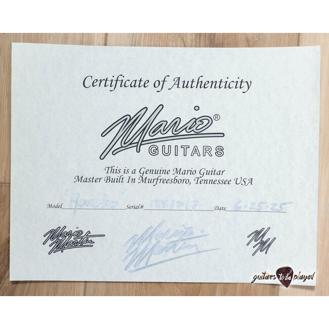 Mario Martin Guitars Honcho 1pc Swamp Ash Maple Neck & Fralins – Nocaster Blonde