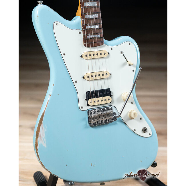Fano JM6 Alt de Facto HSS Trem Guitar w/ Lollar Blondes & Imperial – Sonic Blue