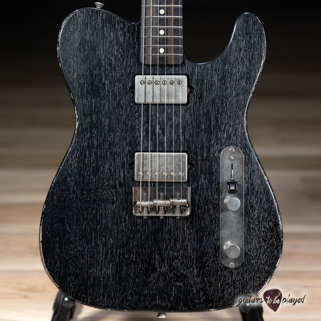 Xotic XTC-1 Custom Mahogany Humbucker T-Style w/ Ebony Fretboard – Dog Hair