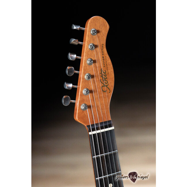 Xotic XTC-1 Custom Mahogany Humbucker T-Style w/ Ebony Fretboard – Dog Hair