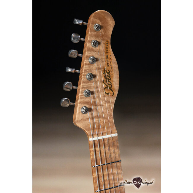 Xotic XTC-1 Swamp Ash T-Style w/ Roasted Flame Maple Neck – Butterscotch