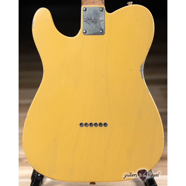 Xotic XTC-1 Swamp Ash T-Style w/ Roasted Flame Maple Neck – Butterscotch