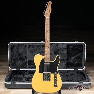 Xotic Xotic XTC-1 Swamp Ash T-Style w/ Roasted Flame Maple Neck – Butterscotch