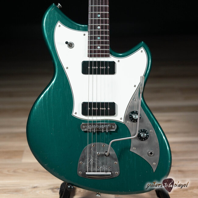 Novo Nucleus Serus J Guitar w/ Fralin P-90s – Ocean Turquoise