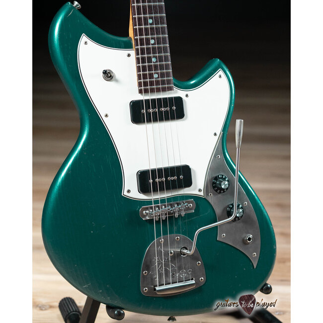 Novo Nucleus Serus J Guitar w/ Fralin P-90s – Ocean Turquoise