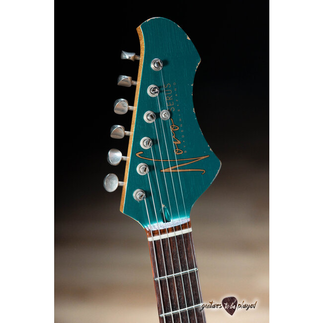Novo Nucleus Serus J Guitar w/ Fralin P-90s – Ocean Turquoise