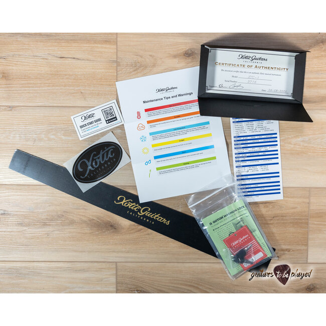 Xotic XTC-1 Alder T-Style w/ Roasted Flame Maple Neck & Rosewood – Burgundy Mist