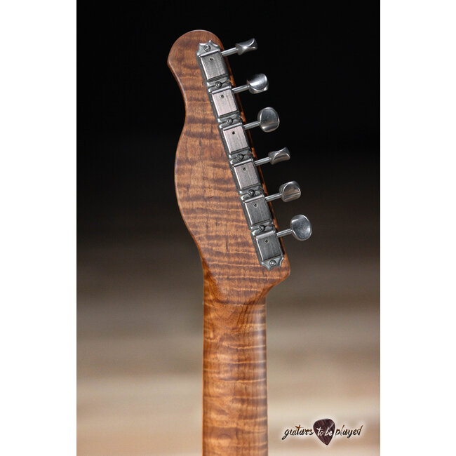 Xotic XTC-1 Alder T-Style w/ Roasted Flame Maple Neck & Rosewood – Burgundy Mist