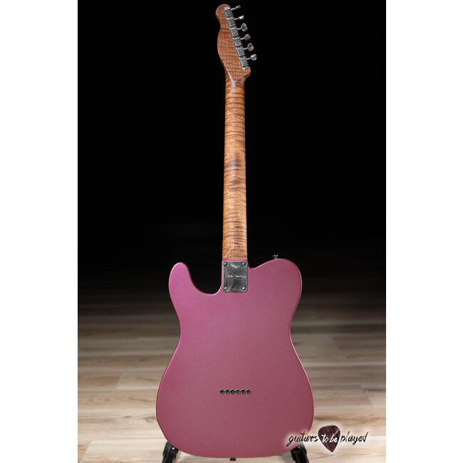 Xotic XTC-1 Alder T-Style w/ Roasted Flame Maple Neck & Rosewood – Burgundy Mist