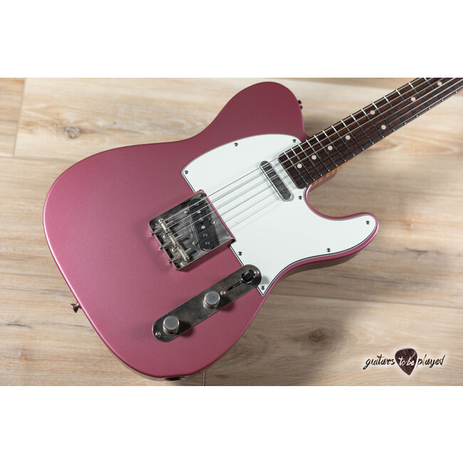 Xotic XTC-1 Alder T-Style w/ Roasted Flame Maple Neck & Rosewood – Burgundy Mist