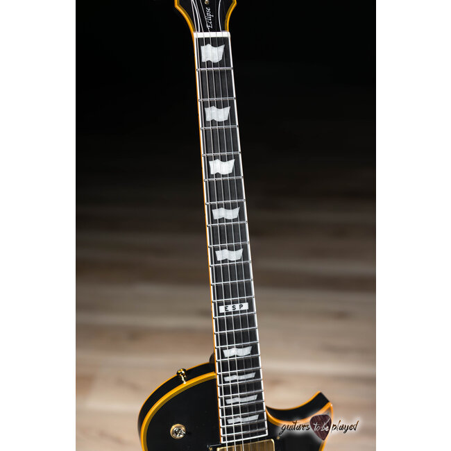 ESP E-II Eclipse DB EMG Electric Guitar w/ Case – Vintage Black (B-stock)