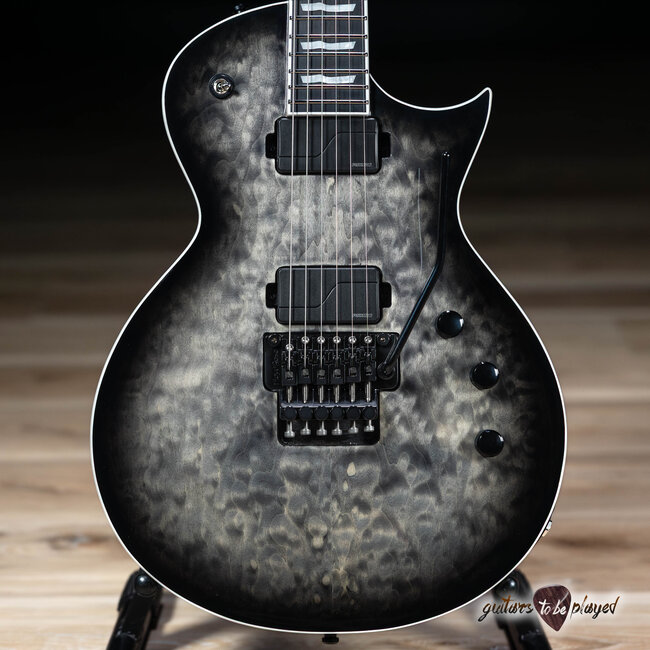 ESP E-II Eclipse FR Floyd Rose Guitar w/ Case – Charcoal Burst (B-stock)