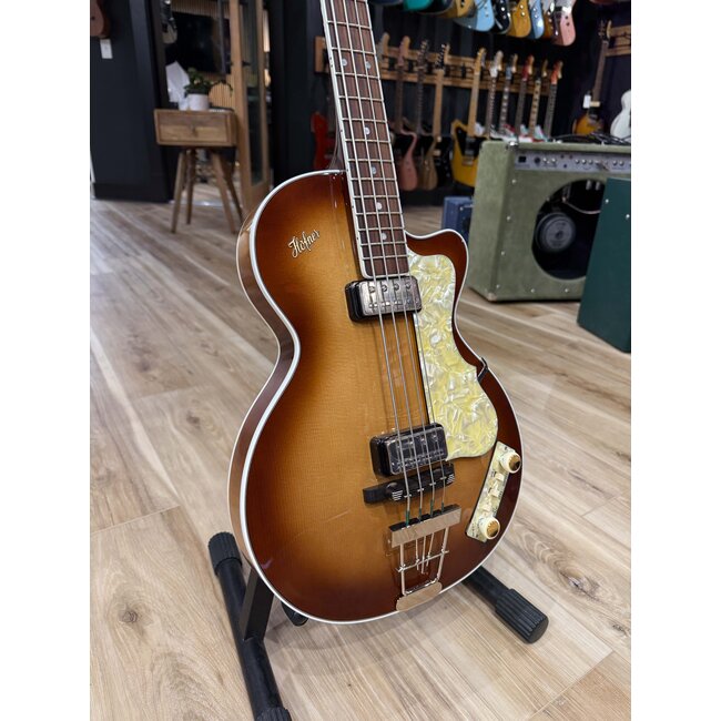 Hofner H500/2-0 1965 Reissue Club Bass w/ Case – Antique Brown Sunburst