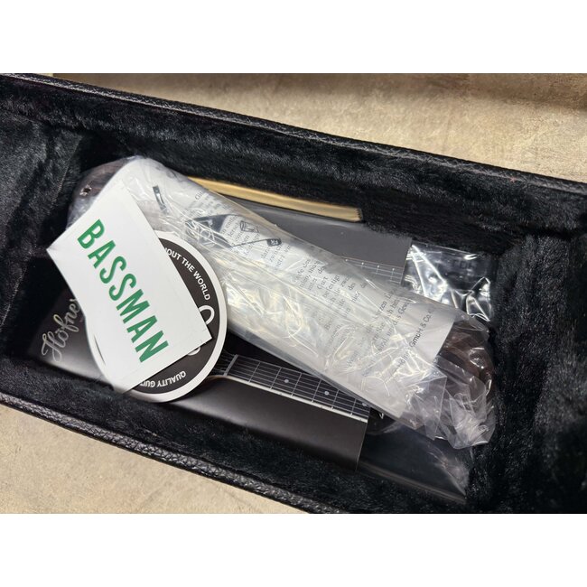 Hofner H500/2-0 1965 Reissue Club Bass w/ Case – Antique Brown Sunburst