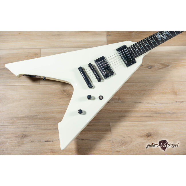 ESP Vulture James Hetfield Signature Custom Shop Guitar w/ Case – Olympic White