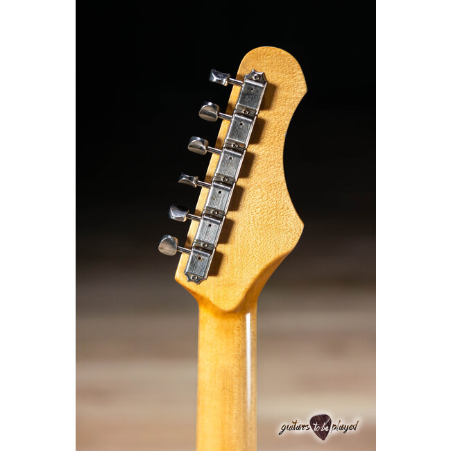Shabat Lion Special HB Alder Body  25.5 Reverse Headstock - Black