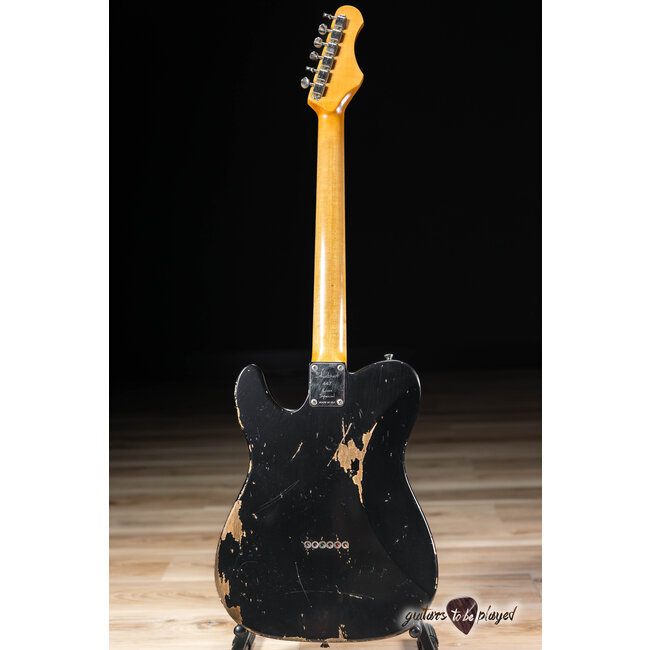Shabat Lion Special HB Alder Body  25.5 Reverse Headstock - Black