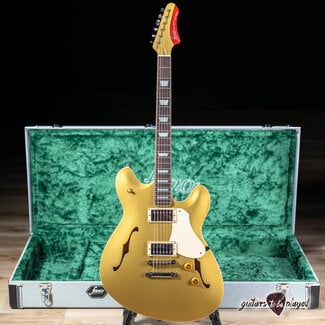 Fano Guitars Fano GF6 Alt de Facto Set Neck Guitar w/ Lollar Low Wind Imperials – Gold Top