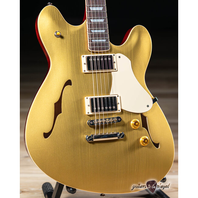 Fano GF6 Alt de Facto Set Neck Guitar w/ Lollar Low Wind Imperials – Gold Top