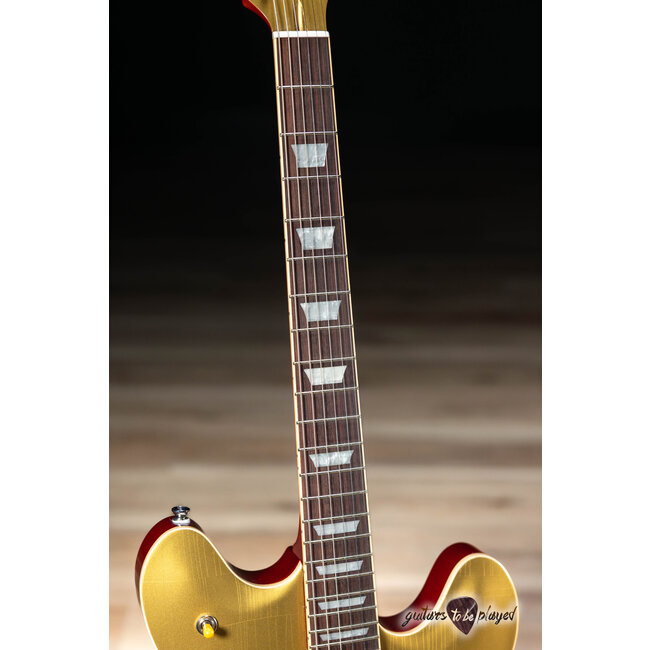 Fano GF6 Alt de Facto Set Neck Guitar w/ Lollar Low Wind Imperials – Gold Top