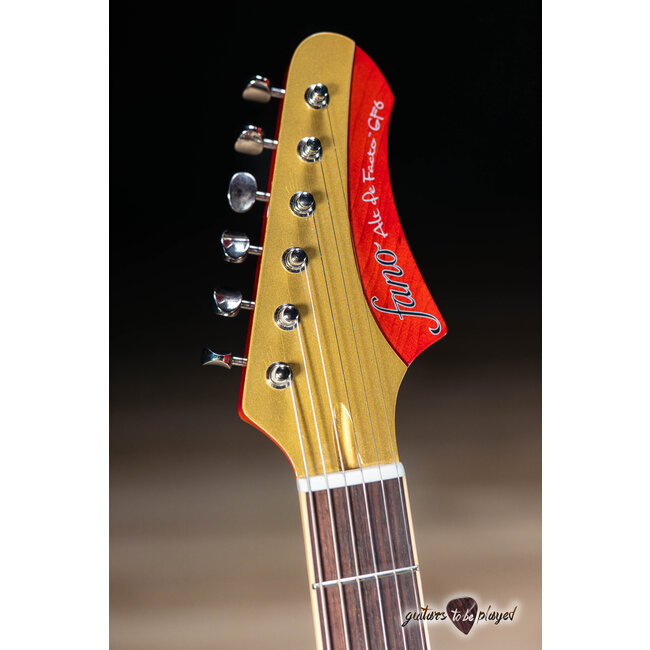 Fano GF6 Alt de Facto Set Neck Guitar w/ Lollar Low Wind Imperials – Gold Top
