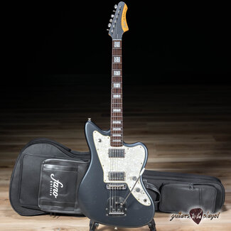 Fano Guitars Fano JM6 Alt de Facto Lollar El Rayo HB's w/ Descendant Vibrato – Charcoal Frost
