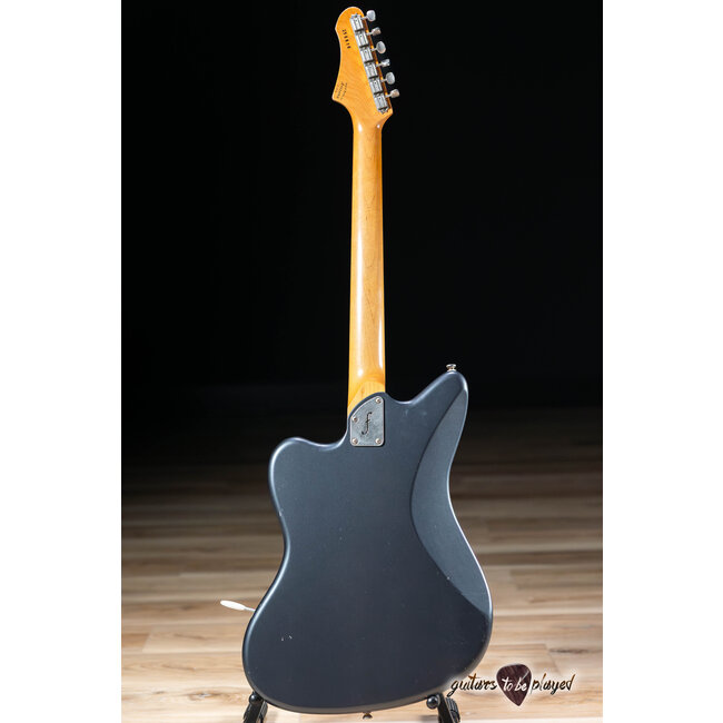 Fano JM6 Alt de Facto Lollar El Rayo HB's w/ Descendant Vibrato – Charcoal Frost