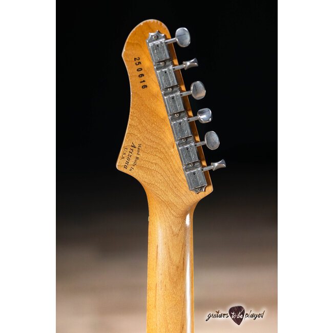 Fano JM6 Alt de Facto Lollar El Rayo HB's w/ Descendant Vibrato – Charcoal Frost