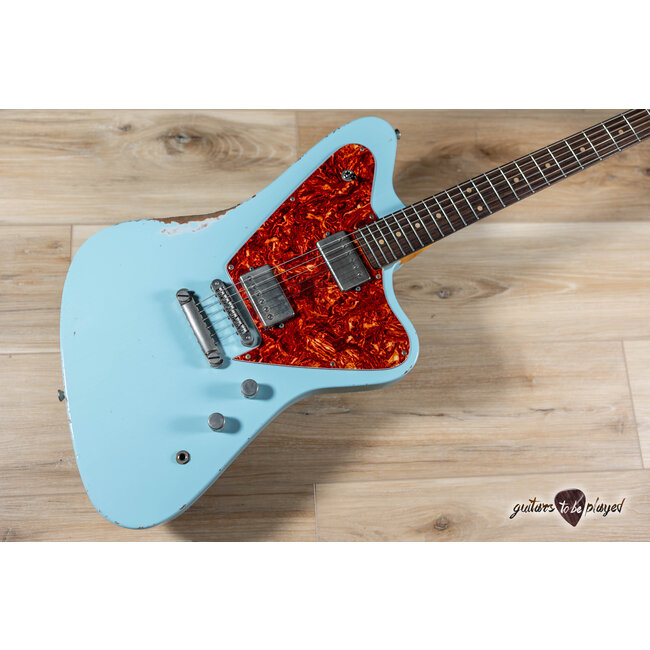 Fano PX6 Oltre Humbucker Guitar w/ Gigbag – Sonic Blue