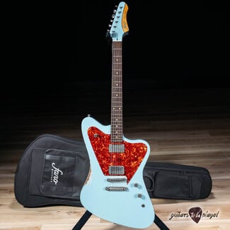 Fano Guitars Fano PX6 Oltre Humbucker Guitar w/ Gigbag – Sonic Blue