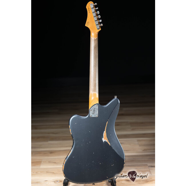 Fano JM6 Alt de Facto Lollar Mini HB & LollarTron w/ Bigsby – Charcoal Frost