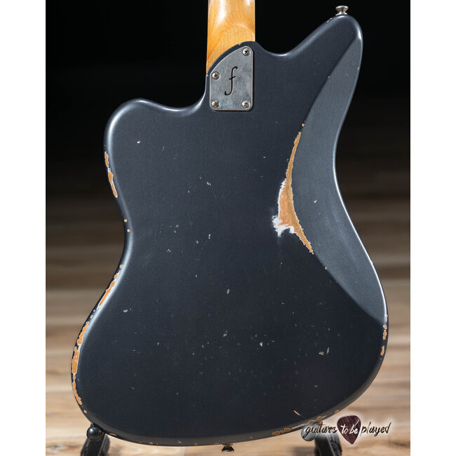 Fano JM6 Alt de Facto Lollar Mini HB & LollarTron w/ Bigsby – Charcoal Frost