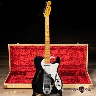 Used 2022 Fender Custom Shop '68 Thinline Telecaster Journeyman w/ Case - Ebony