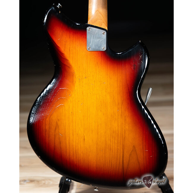 Novo Custom Serus J Left-Handed Guitar w/ Fralin P-90s – 3-Tone Burst
