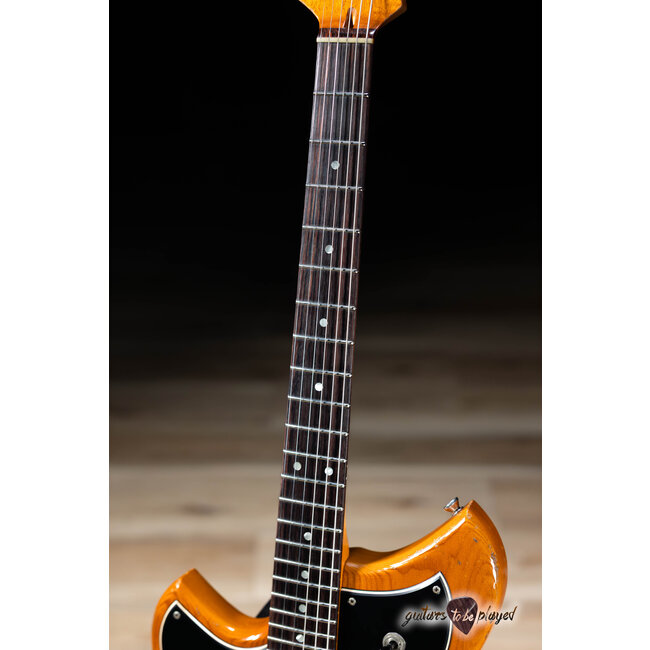 Novo Custom Serus J Left-Handed Guitar w/ Fralin P-90s – Amber