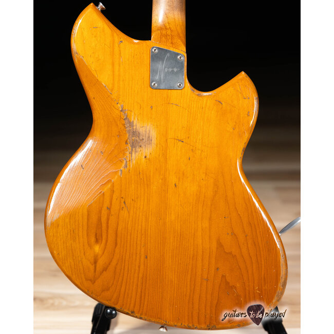 Novo Custom Serus J Left-Handed Guitar w/ Fralin P-90s – Amber