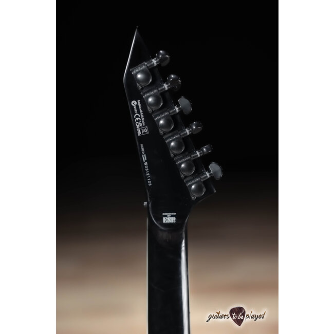 ESP LTD JH-600 CTM Jeff Hanneman Signature EMG Guitar w/ Case – Black (Demo)