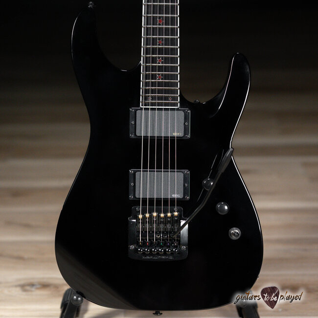 ESP LTD JH-600 CTM Jeff Hanneman Signature EMG Guitar w/ Case – Black (Demo)