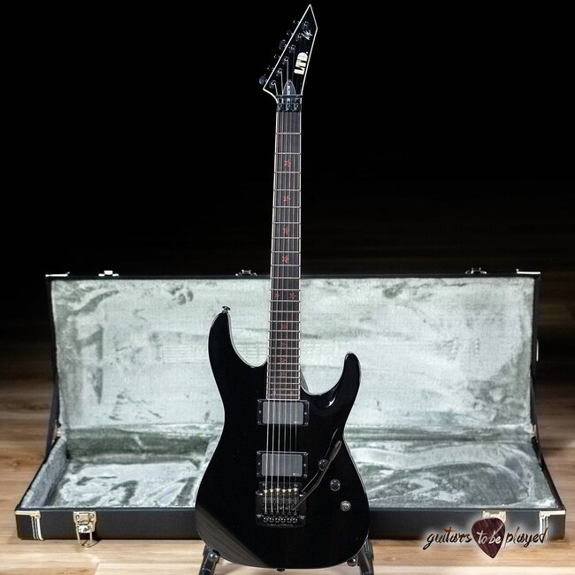 ESP LTD JH-600 CTM Jeff Hanneman Signature EMG Guitar w/ Case – Black (Demo)