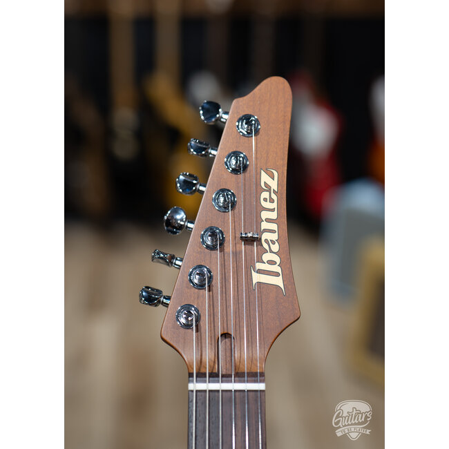 Ibanez AZ2204N Prestige HSS Guitar w/ Case – Ivy Green Metallic Flat (Demo)