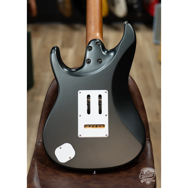 Ibanez AZ2204N Prestige HSS Guitar w/ Case – Ivy Green Metallic Flat (Demo)