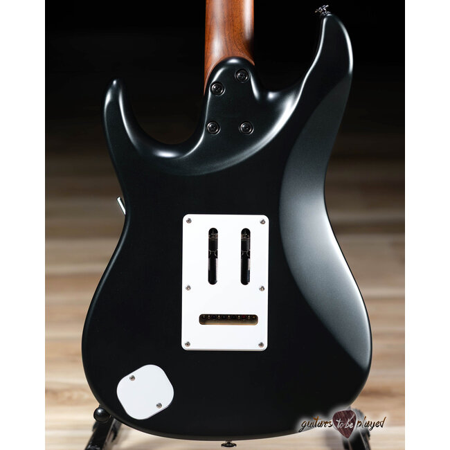 Ibanez AZ2204N Prestige HSS Guitar w/ Case – Ivy Green Metallic Flat