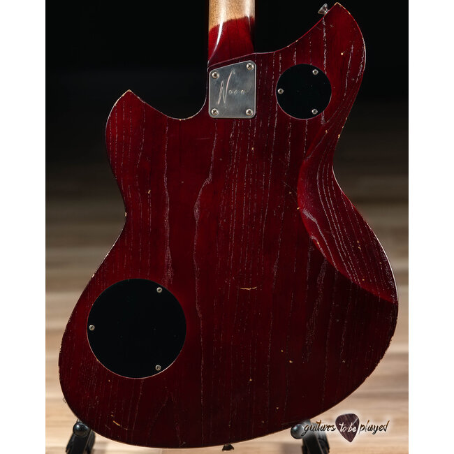 Novo Dealer Limited Serus P2 Chambered Guitar w/ Ellisonic P-90s – Bonfire