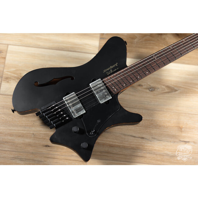 Strandberg Sälen Jazz NX 6 Thinline Headless Guitar – Black